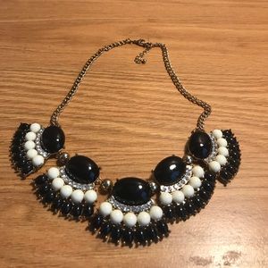 Black and white necklace